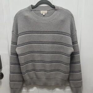 Thread & Supply Heather Gray Crewneck Sweater